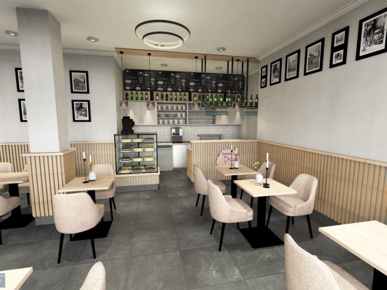 Café-/Bistroeinrichtung, Gastronomieeinrichtung, Gastroeinrichtung, Restauranteinrichtung, Caféeinrichtung, Gaststätteneinrichtung, 