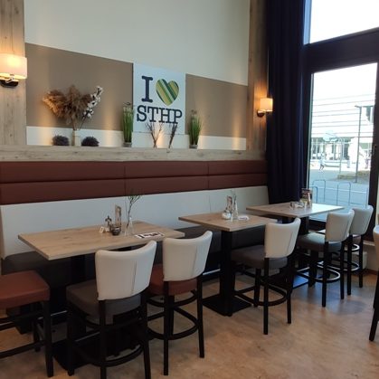 Caféeinrichtung; Restauranteinrichtung, Gaststätteneinrichtung, Bistroeinrichtung