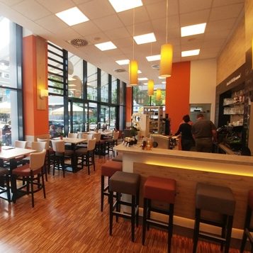 Caféeinrichtung, Gaststätteneinrichtung, Bistroeinrichtung